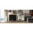 44.3"Farmhouse Sideboard Cabinet With Storage,Coffee Bar Console Table With Storage,Rustic Storage Cabinet With Arched Lattice Doors And Drawer   For Living Room,Kitchen, Entryway Retro White