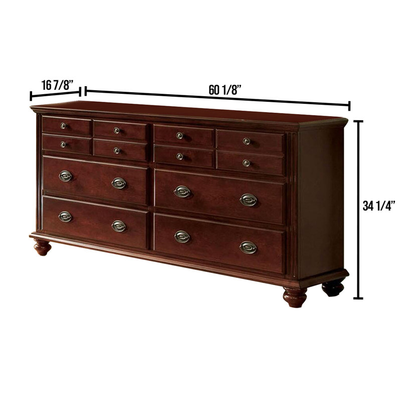 Commode double 12 tiroirs Falzone