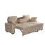 Ensemble de canapé modulaire multi-fonctionnel avec plateau porte-gobelet amovible, chaise de rangement intégrée et dossiers réglables-100849879