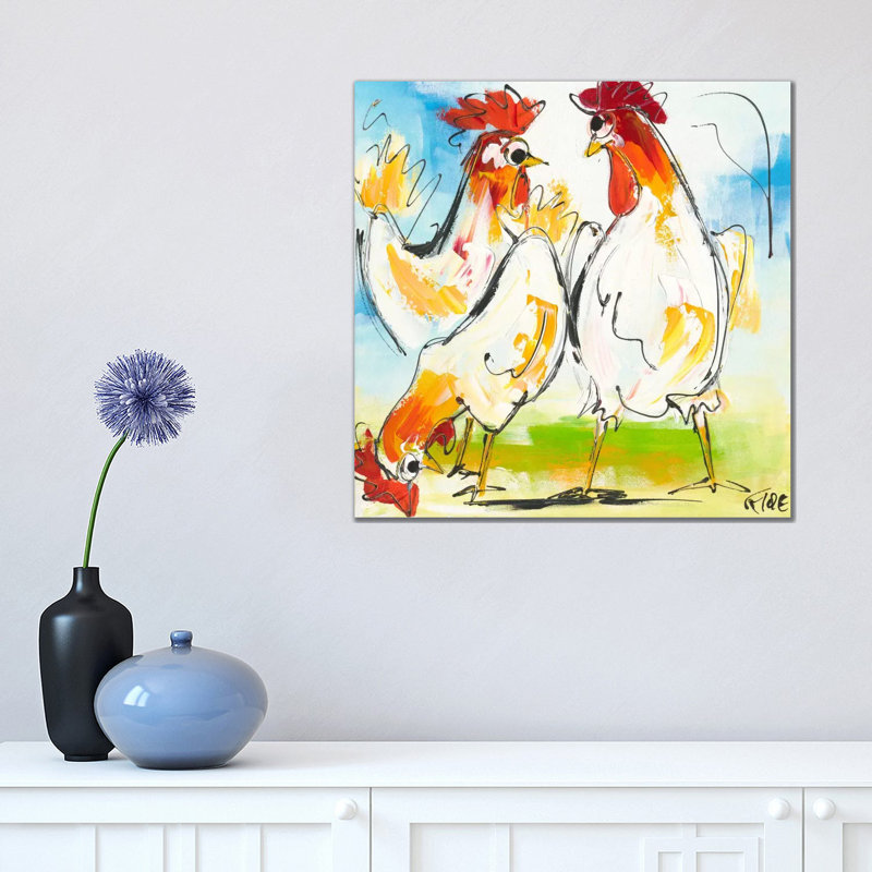 Tokkie II 1 Piece Wrapped Canvas Painting, 45.72 cm H x 45.72 cm W x 1.91 cm D