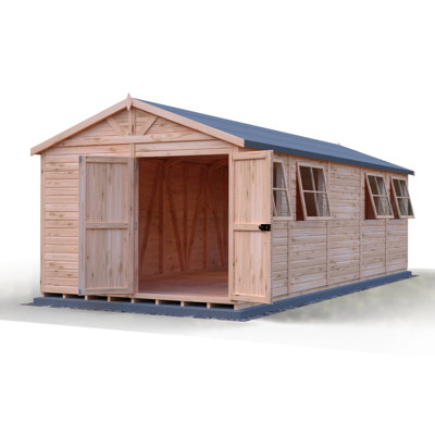 Mammoth 10 ft x 25 ft Shiplap Workshop