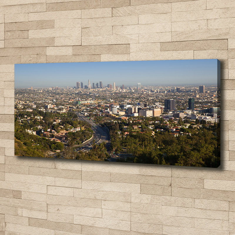 Los Angeles 1 Piece Wall Art on Canvas