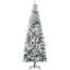 Arbre de Noël artificiel pin clair enneigé 9 pi avec branches réalistes et 1084 pointes