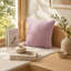 Housse de coussin simple en velours avec bordure roulée noire et blanche-131291932