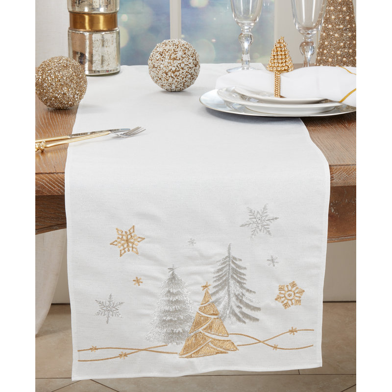 Chemin de table Frosty Festivities