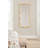 Radcliff Scalloped Rectangle Rattan Wall Mirror
