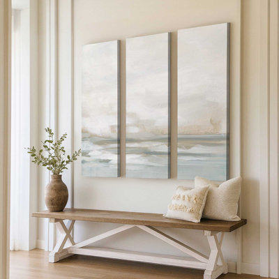 Winter Seascape Serenity II Canvas Print