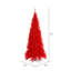 Sapin de Noël artificiel rouge-119569381