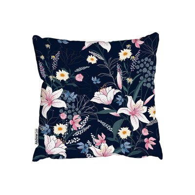 Many Flowers Cushion Cover