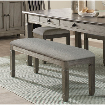 Banc de salle à manger en bois 1pc