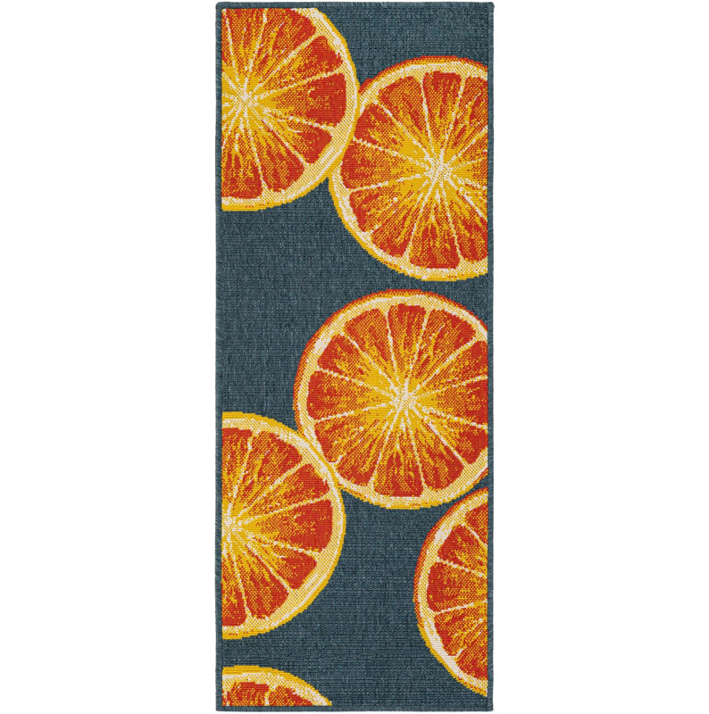  Outdoor Modern Rug, Runner 2' x 5'1"