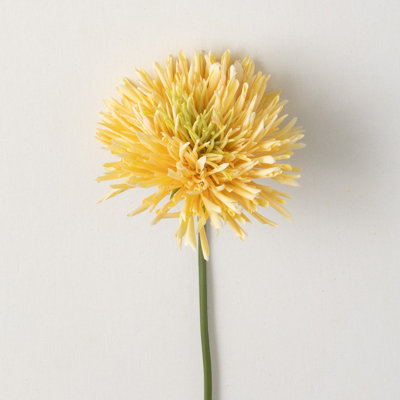 Sullivan's Set of 3 Chrysanthemum Spray, Yellow Faux Floral Stem , 23.25 Inch