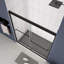Porte de douche coulissante en verre trempé 70 po H-115723063