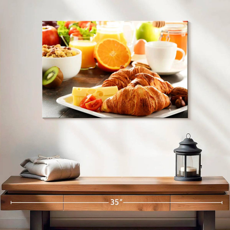 Petit déjeuner Yarlin, H 16 po x l 24 po