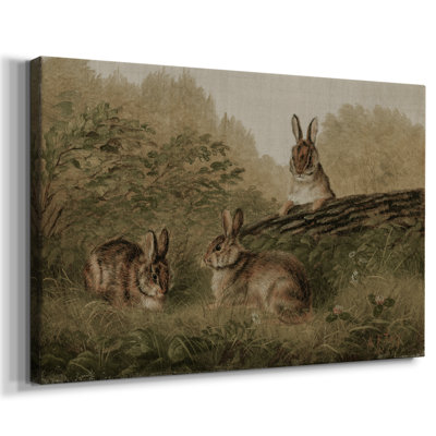 Paysage rétro - DCCX III, reproduction d'art sur toile