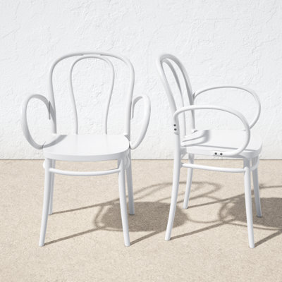 Farrah Stacking Patio Dining Armchair by AllModern
