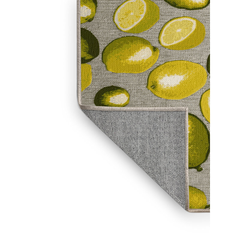  Tapis lavable Limequat, Rectangulaire 2 pi x 3 pi