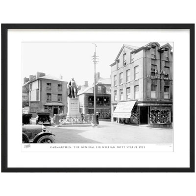 Carmarthen, The General Sir William Nott Statue 1925 by Francis Frith - Single Picture Frame Print