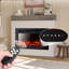 Lark Manor 98cm W Electric Fireplace with 5000 BTU-688538384