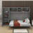 Murphy Bed Wall Bed with Cabinets-291770780