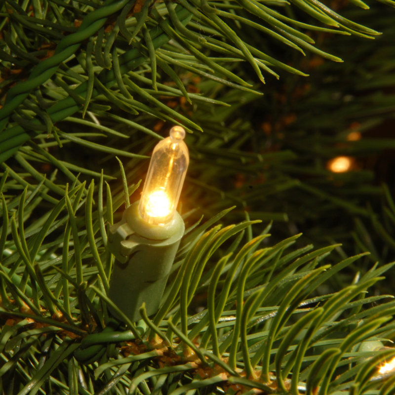 National Tree Company Dunhill Fir Tree with Dual Color LED Lights and PowerConnect, 7'