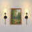 25in Battery Operated RGB Remote Wall Sconce Tradictional/Classical With Timing & Dimming-628381507