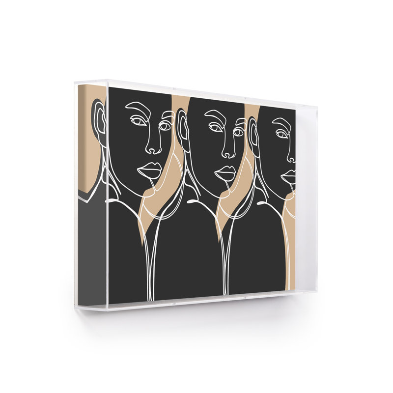 Three by Alannah Tiller, Shadow Box, 24" H x 36" W