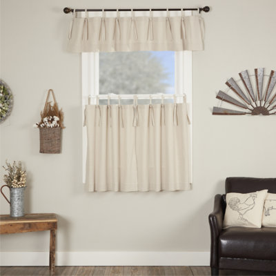 Market Place Natural Tie Top Tier Set of 2