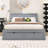 Wooden Platform Bed with Storage Drawer and Headboard-774917016-774917017
