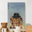 «Adelaide Jazzy Lion», reproduction sur toile tendue-1505924406