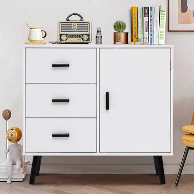 White Seaford 32'' Tall 1 - Door Corner Accent Cabinet <div  class=aod_buynow></div>– Inhomelivings