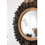 Miroir rond en rotin-91008898