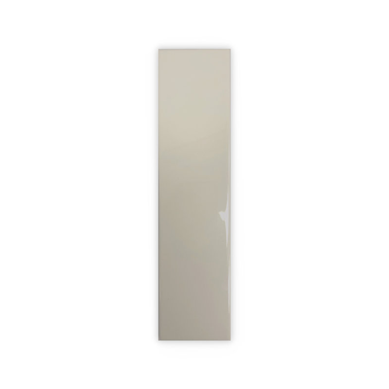 3" X 12" Ceramic Subway Wall Tile, Greige