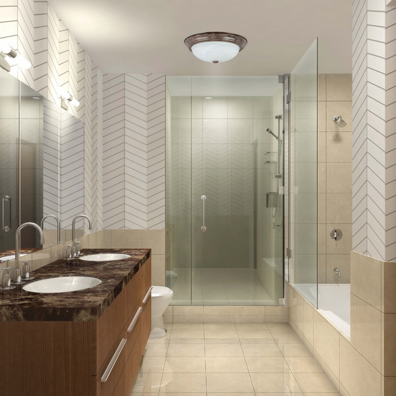 Agnelo Glass Flush Mount