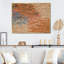 «Terracotta Bliss Texture Abstract», reproduction d'art sur toile-1503189911-1410493008