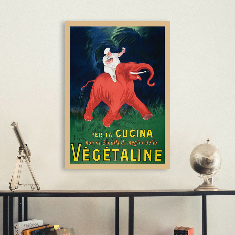 Végétaline 1 Piece Wrapped Canvas Wall Art, 70cm H x 50cm W x 4cm D