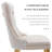 Jaqua Velvet Dining Chair Tufted Dining Room Side Chair with Solid Gold Plated Leg (Set of 2)-167876144