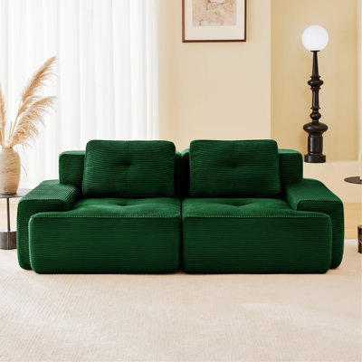 40.96 " Corduroy Sofa