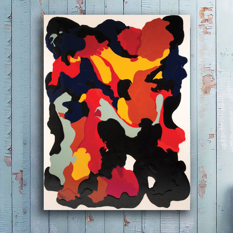 Hidden Figures by Barbara Biolotta - Wrapped Canvas Print, 51cm H x 38cm W x 4cm D