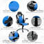 Inbox Zero Adjustable Faux Leather Swiveling PC & Racing Game Chair-1908014486