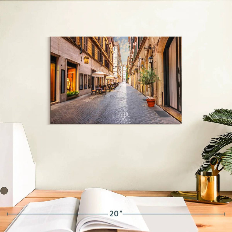 Sireci Via Borgogna Shops, 8" H x 12" W