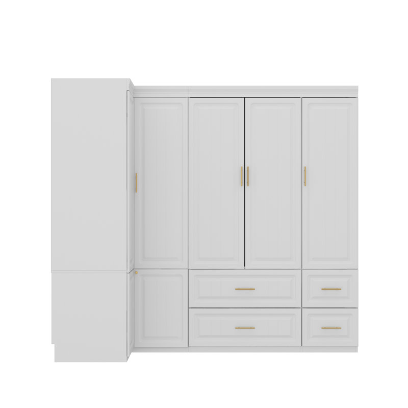 L-Sharped Corner Wardrobe