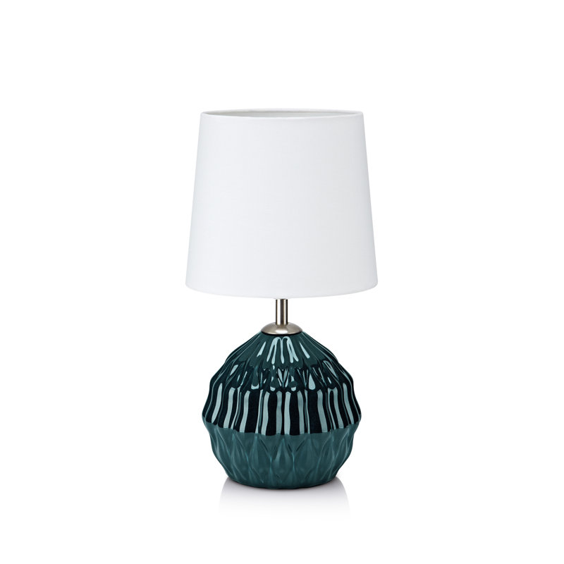 Savannah Ceramic Lamp, Green