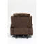 Posez des fauteuils inclinables, une chaise de rangement moderne en chenille pour la maison