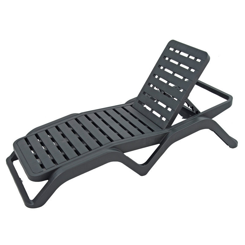 Scirocco Garden Lounger, Anthracite