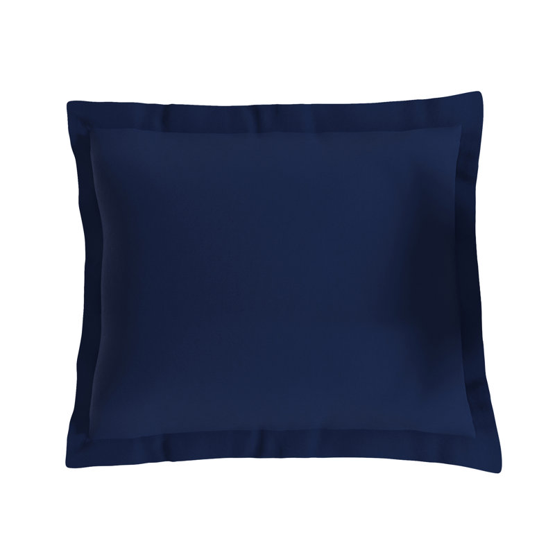 Polyester Sham Set, Navy