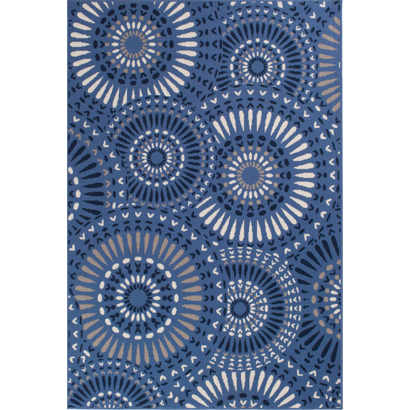 Breene Abstract Indoor Rug, Rectangle 7'10" x 9'10"