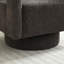 Fauteuil d'appoint pivotant carré avec dossier ouvert 29,13 po-879750212