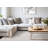 Amabilia Soft Cream White Checkered Area Rug-810195990