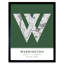 Warrington City Map Warrington Green - Single Picture Frame Typography